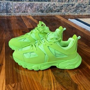 Neon Green Sneakers
